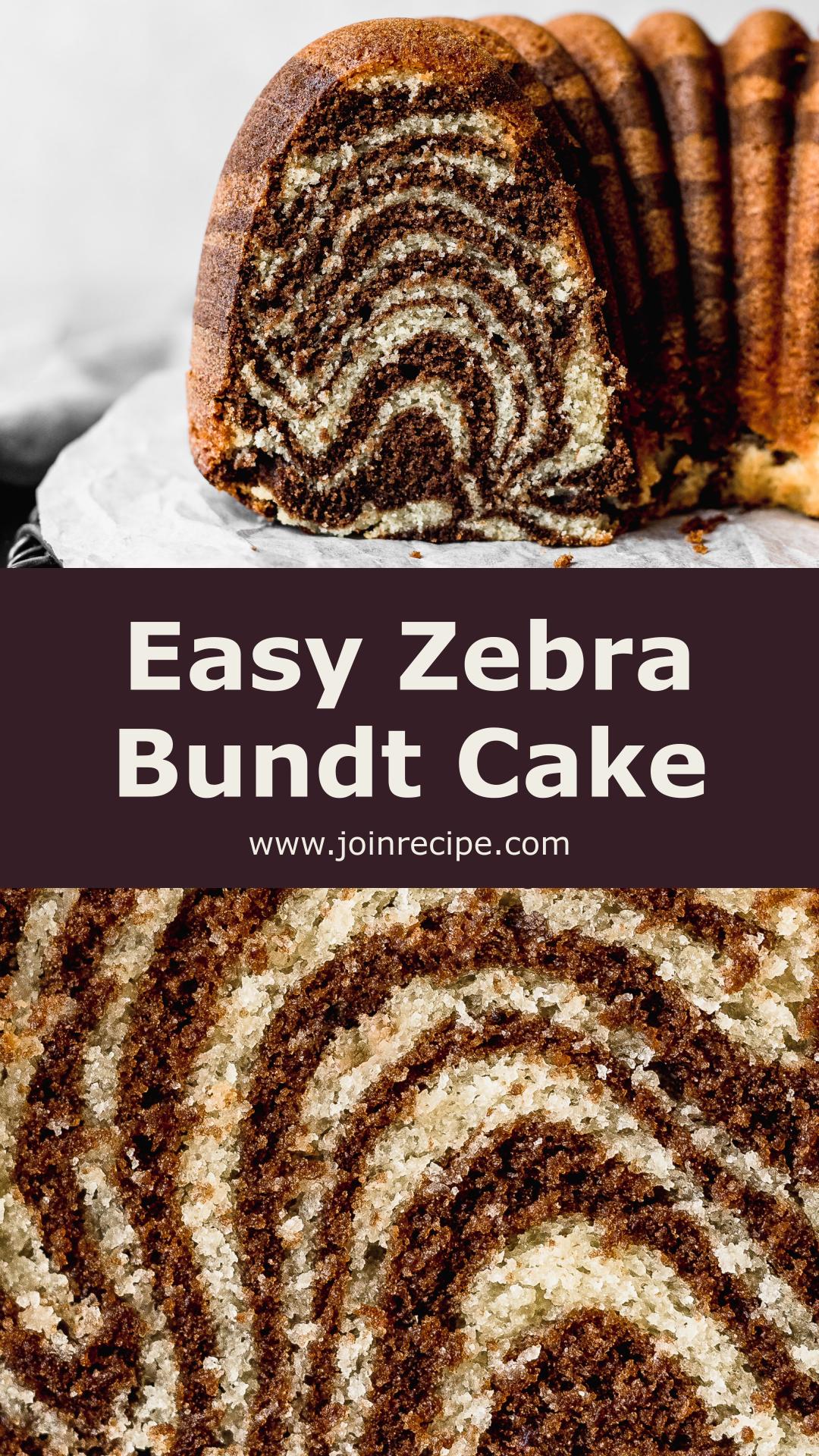 Zebra Bundt Cake — pin 2