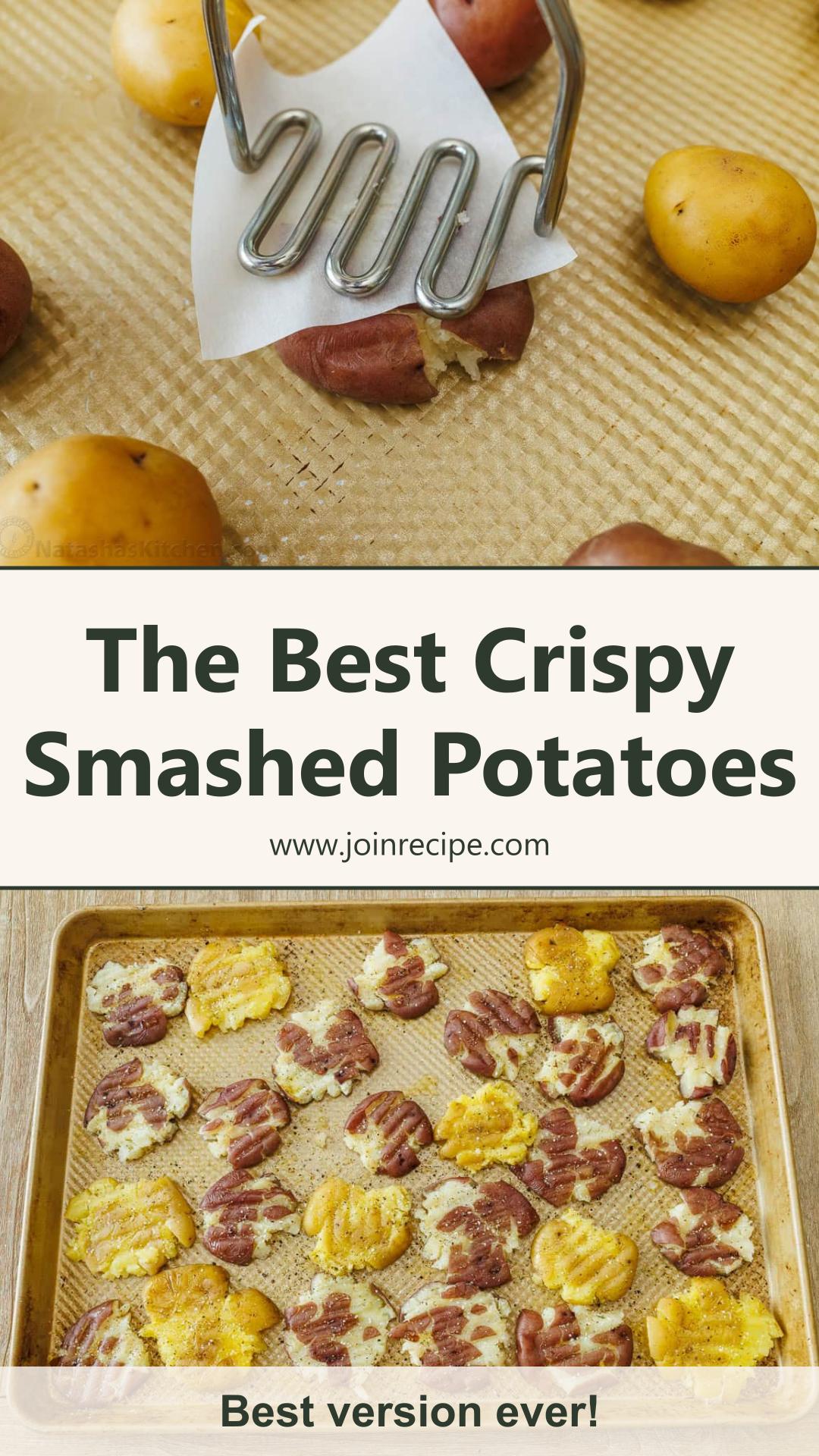 Crispy Smashed Potatoes with Golden Parmesan Crust — pin 2