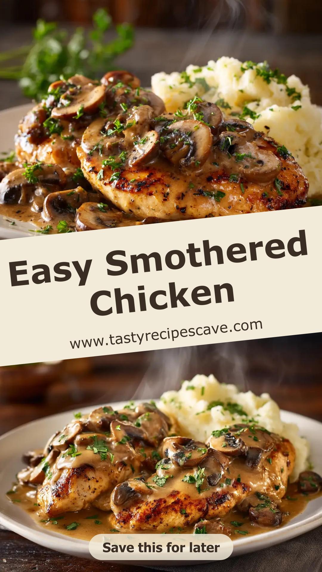 Texas Roadhouse Smothered Chicken with Mushrooms and Monterey Jack — pin 2