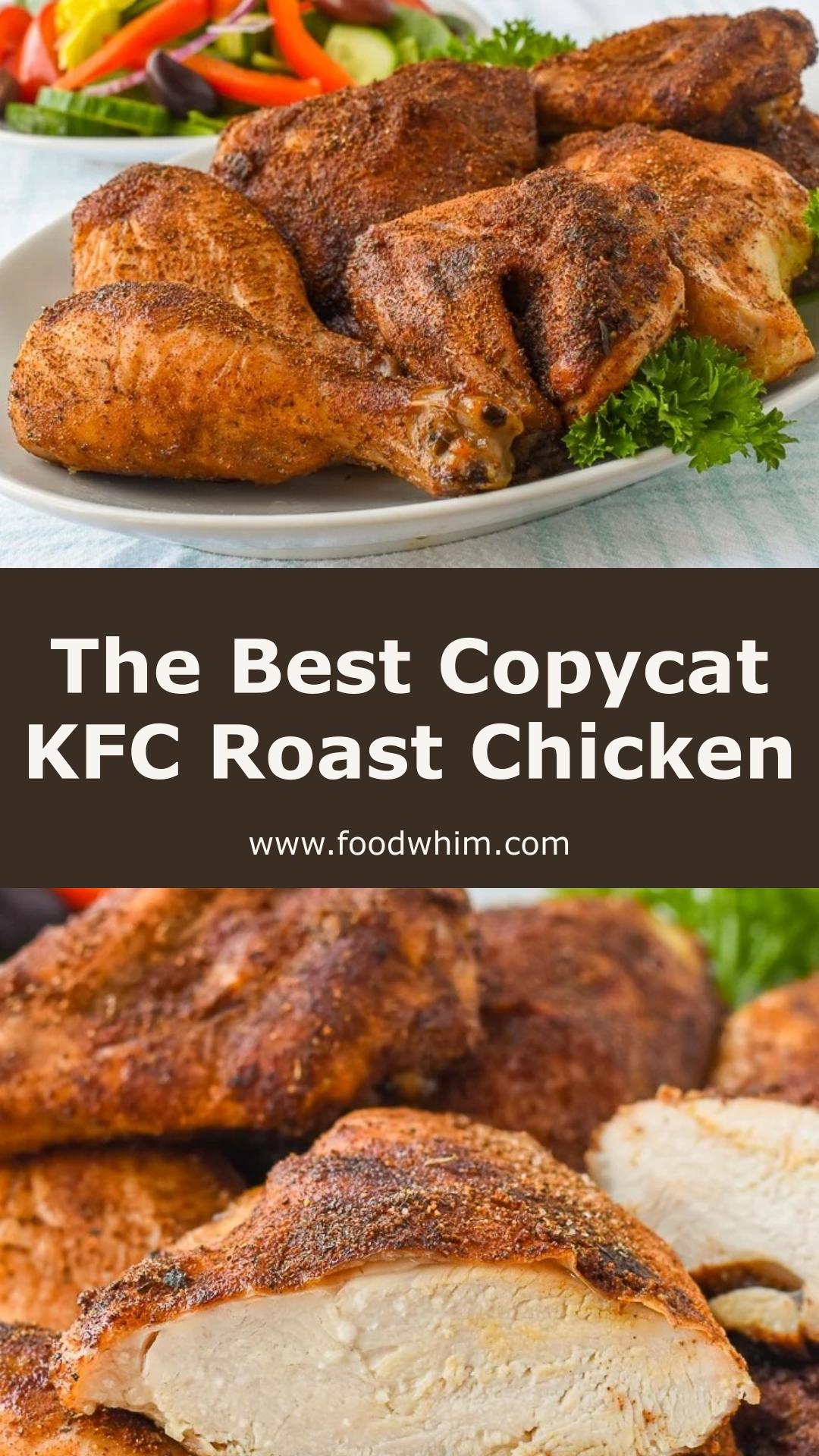 Copycat KFC Roast Chicken With Herbed Pepper Seasoning — pin 4