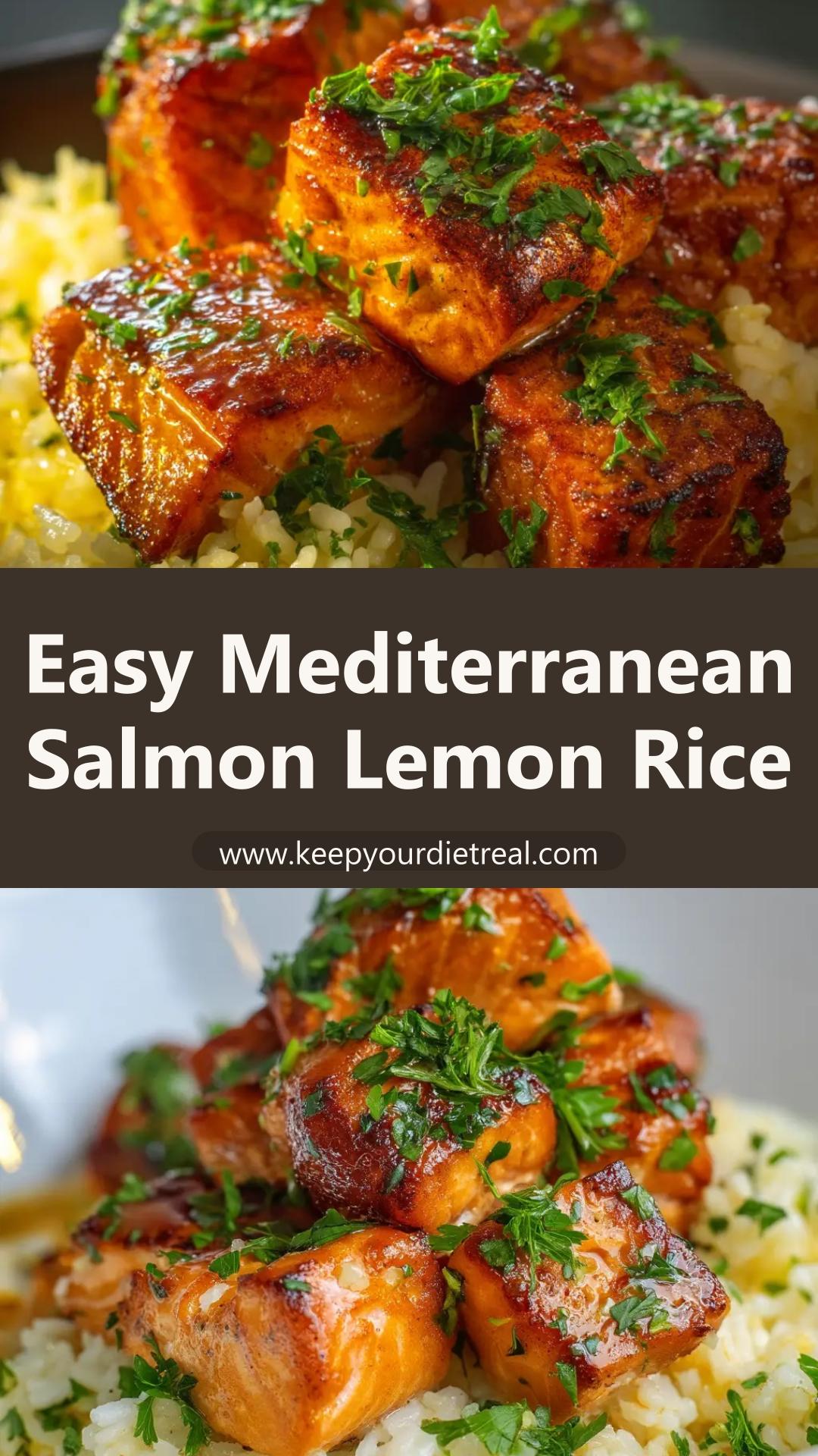 Mediterranean Salmon Lemon Rice: A 30-Minute Meal — pin 2