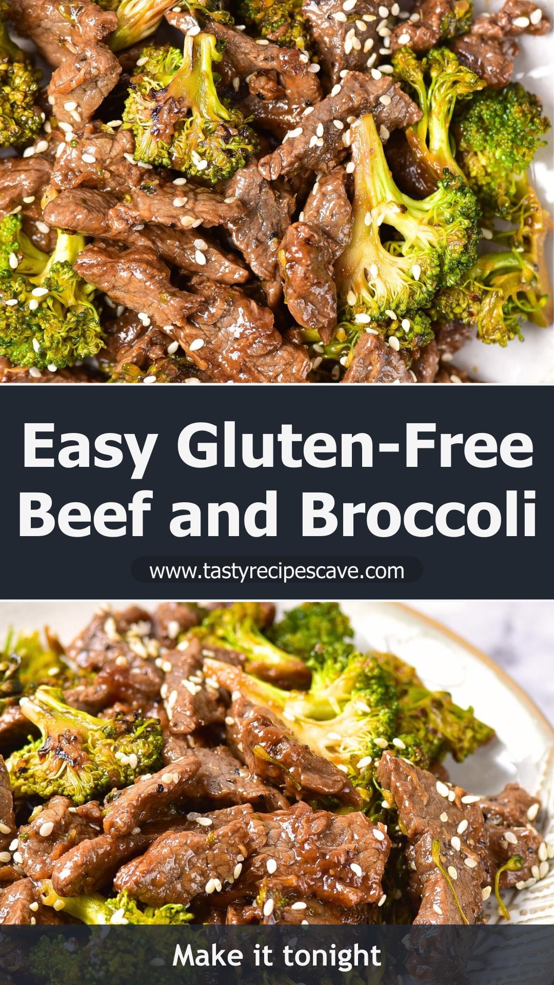 Gluten-Free Beef and Broccoli with Glossy Tamari Sauce — pin 1