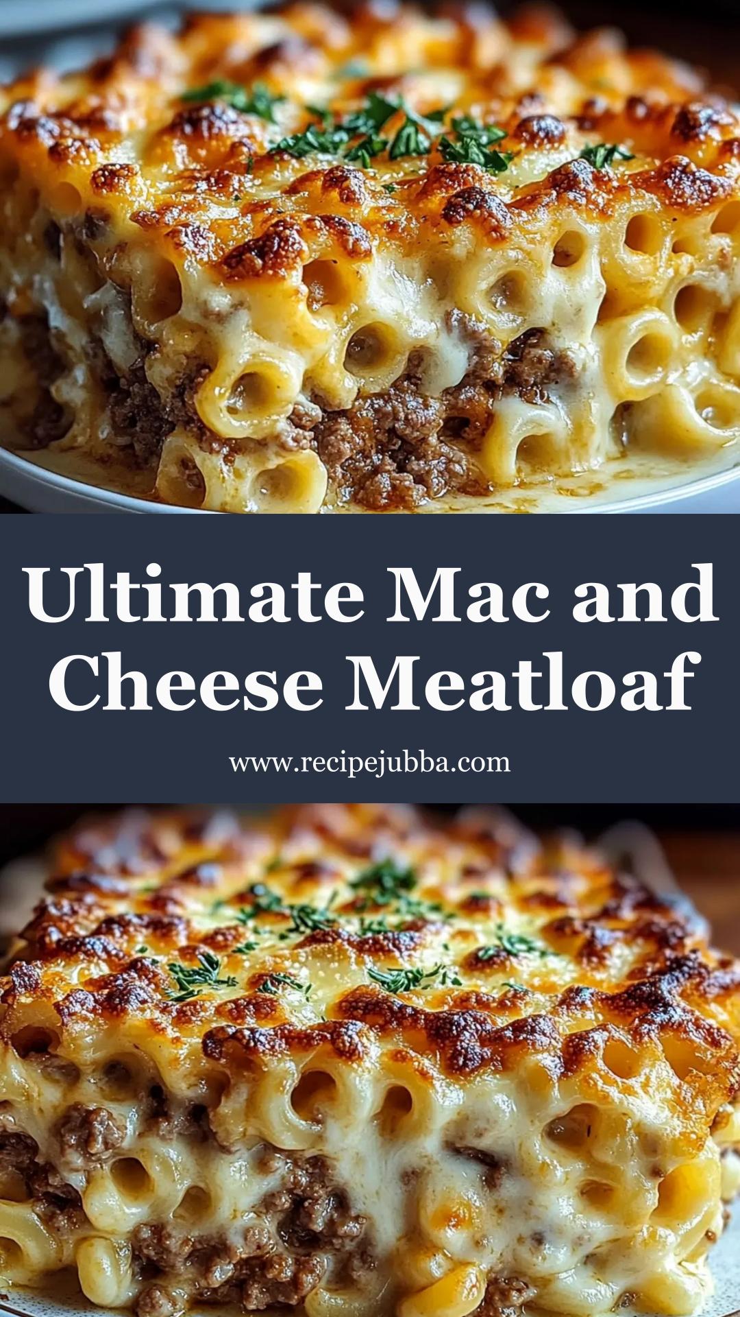 Mac and Cheese Meatloaf Casserole: The Ultimate Comfort Food Mashup — pin 1