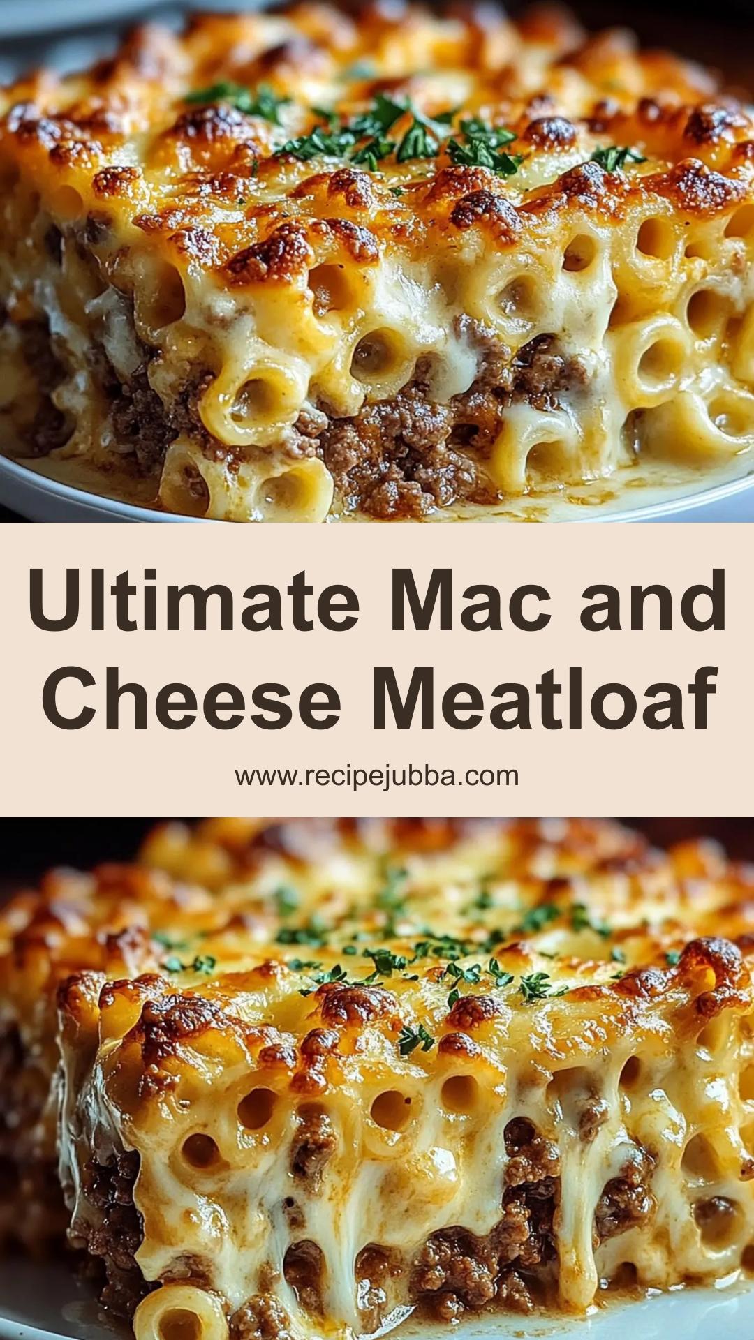 Mac and Cheese Meatloaf Casserole: The Ultimate Comfort Food Mashup — pin 3
