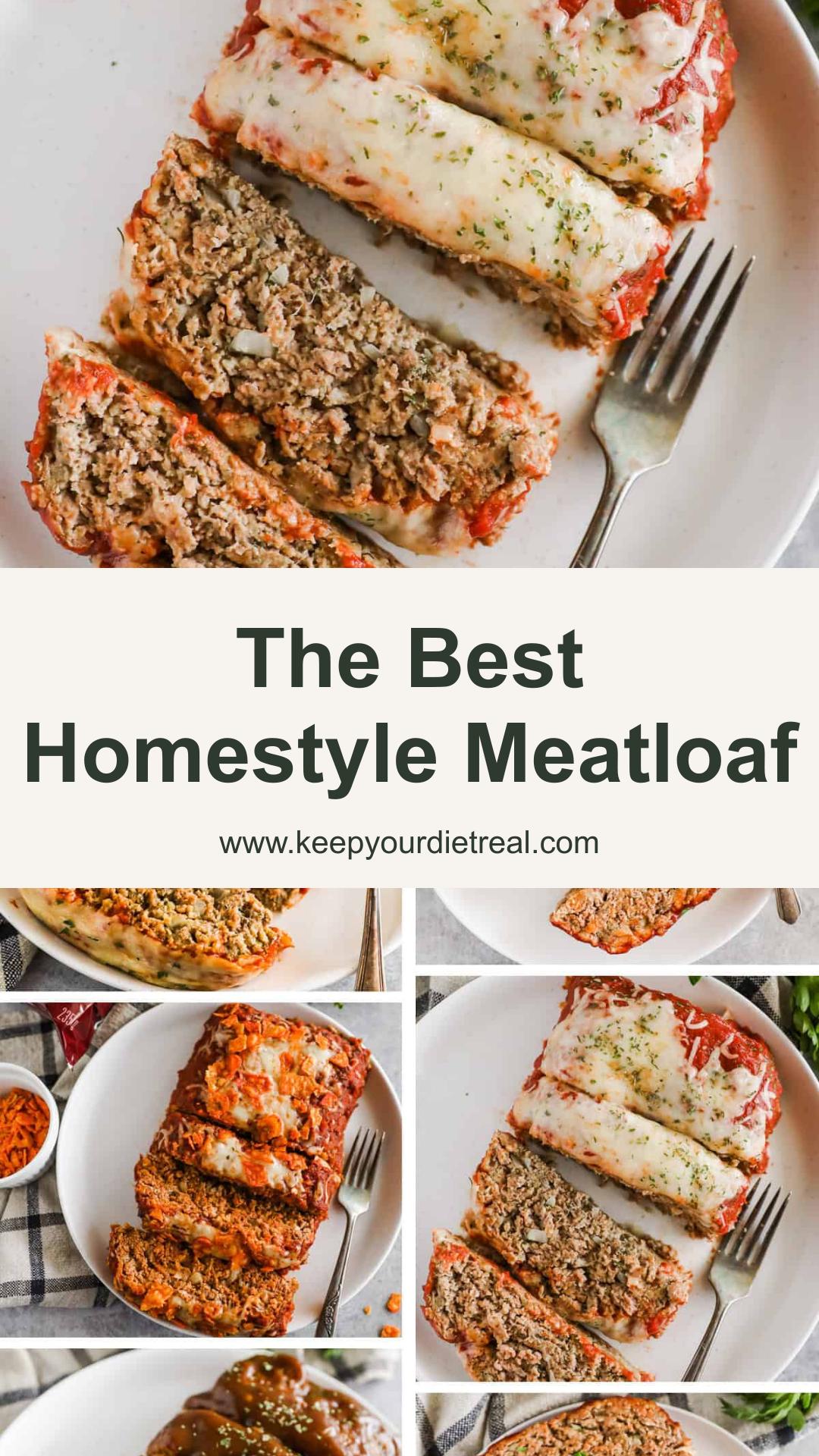 Classic Homestyle Meatloaf with Tangy Ketchup Glaze — pin 3