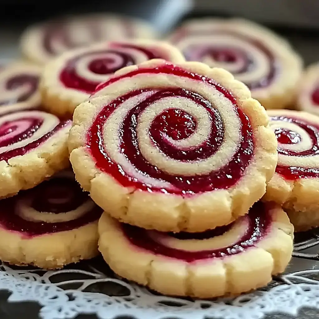 Bake Dream-Worthy Raspberry Swirl Shortbread Cookies Today!