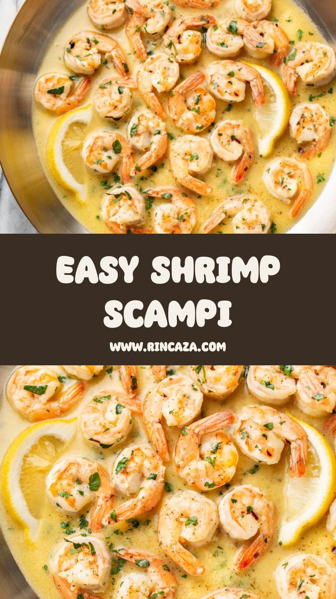 Quick Shrimp Scampi with Bright Lemon, Garlic, and White Wine — pin 2