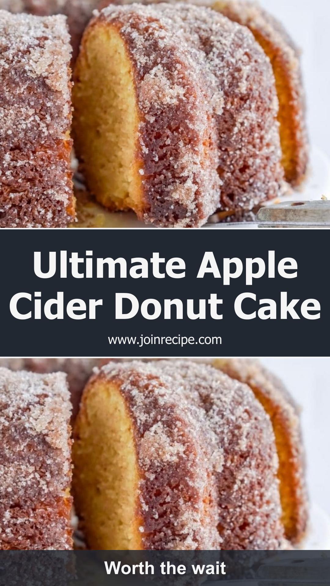 Apple Cider Donut Cake with Cinnamon-Sugar Topping — pin 3