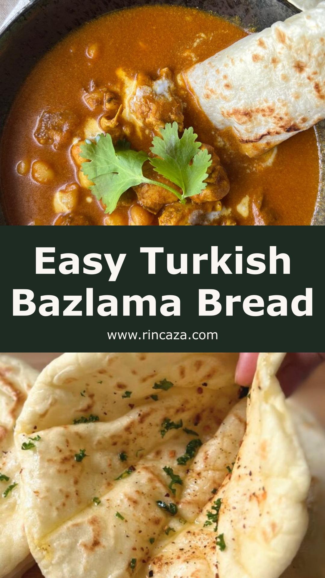 Easy Turkish Bread (Bazlama) with a Puffy Hollow Center — pin 2