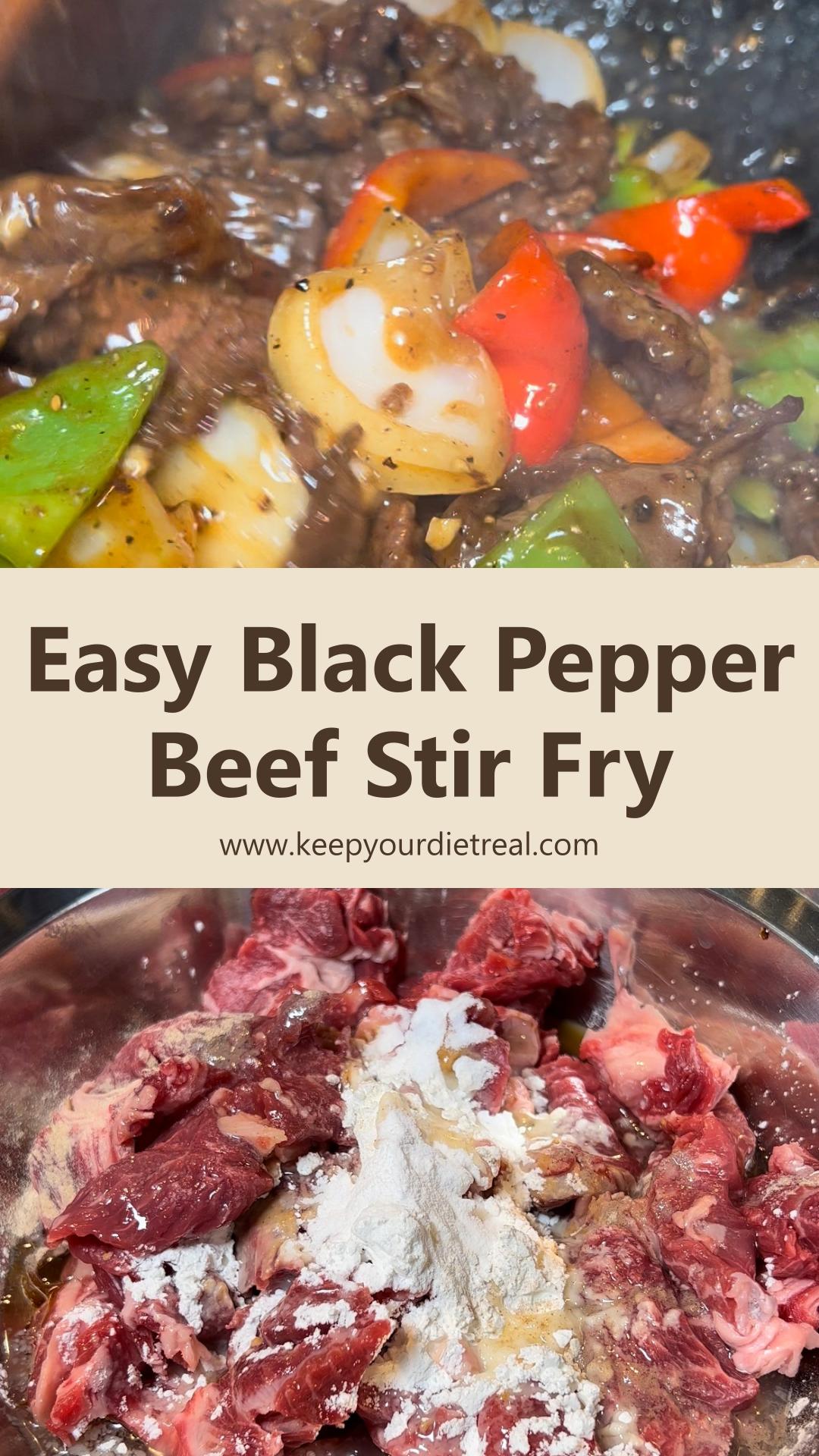 Black Pepper Beef with Crisp Bell Peppers and Peppery Stir-Fry Sauce — pin 3