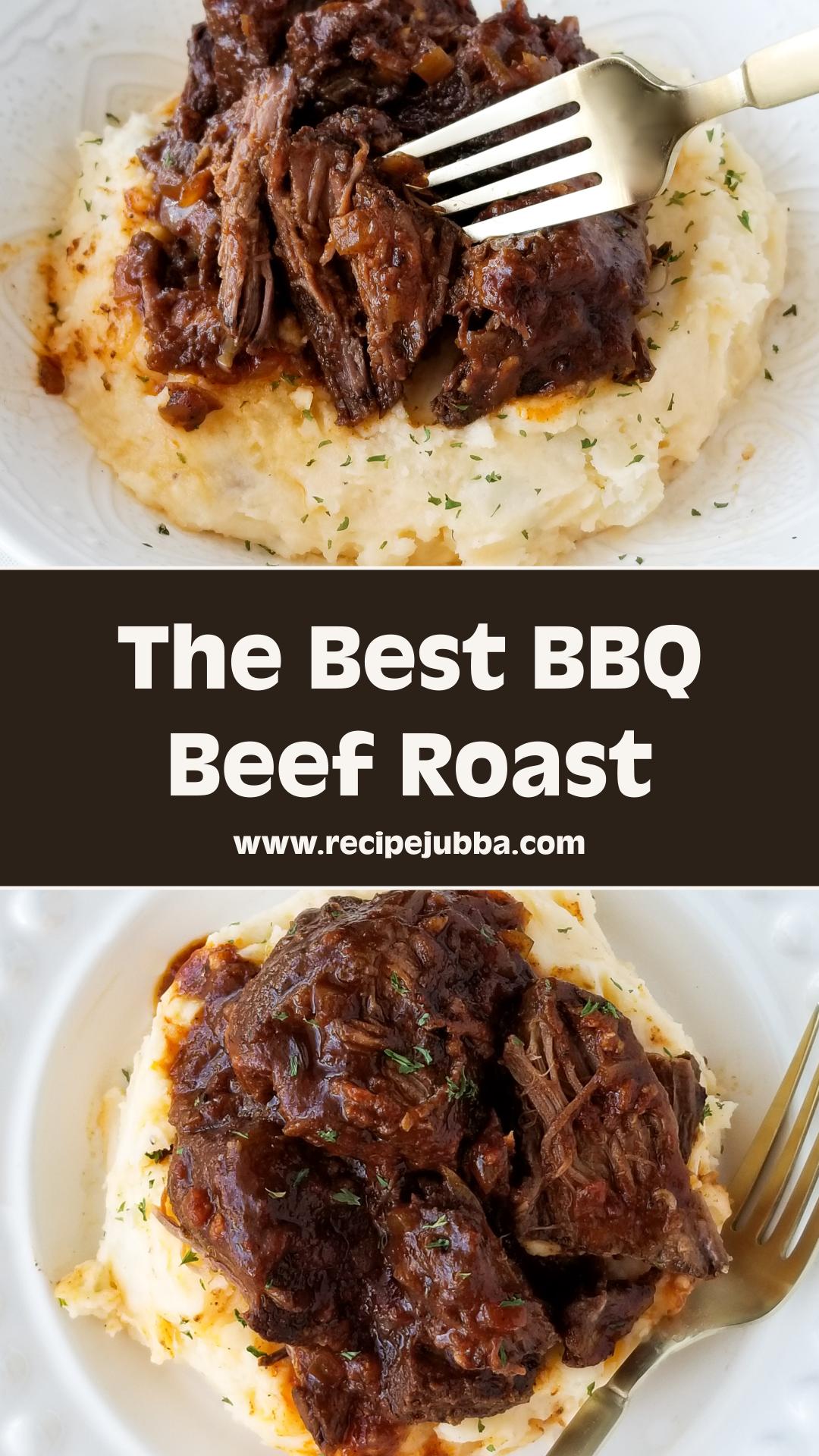 Slow Cooker BBQ Beef Roast With Fork-Tender Tri-Tip — pin 4