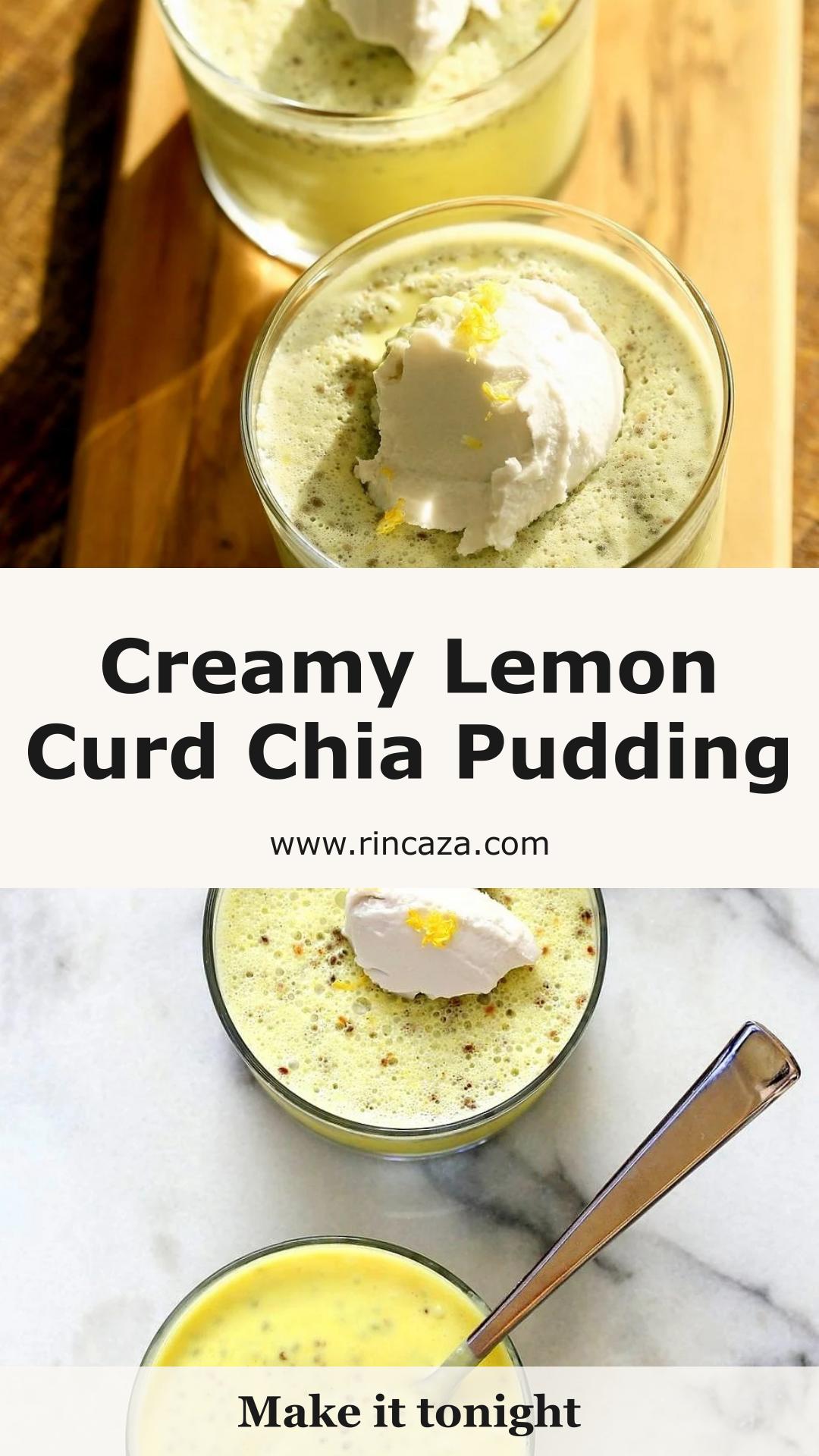Lemon Curd Chia Pudding with Thick Coconut Milk and Turmeric — pin 2