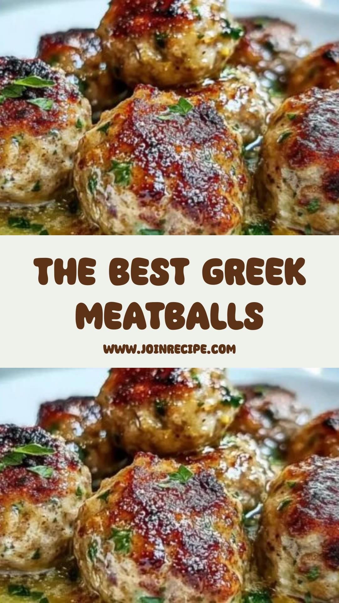 Greek Meatballs in Lemon Sauce: A Cozy Comfort Dish — pin 2