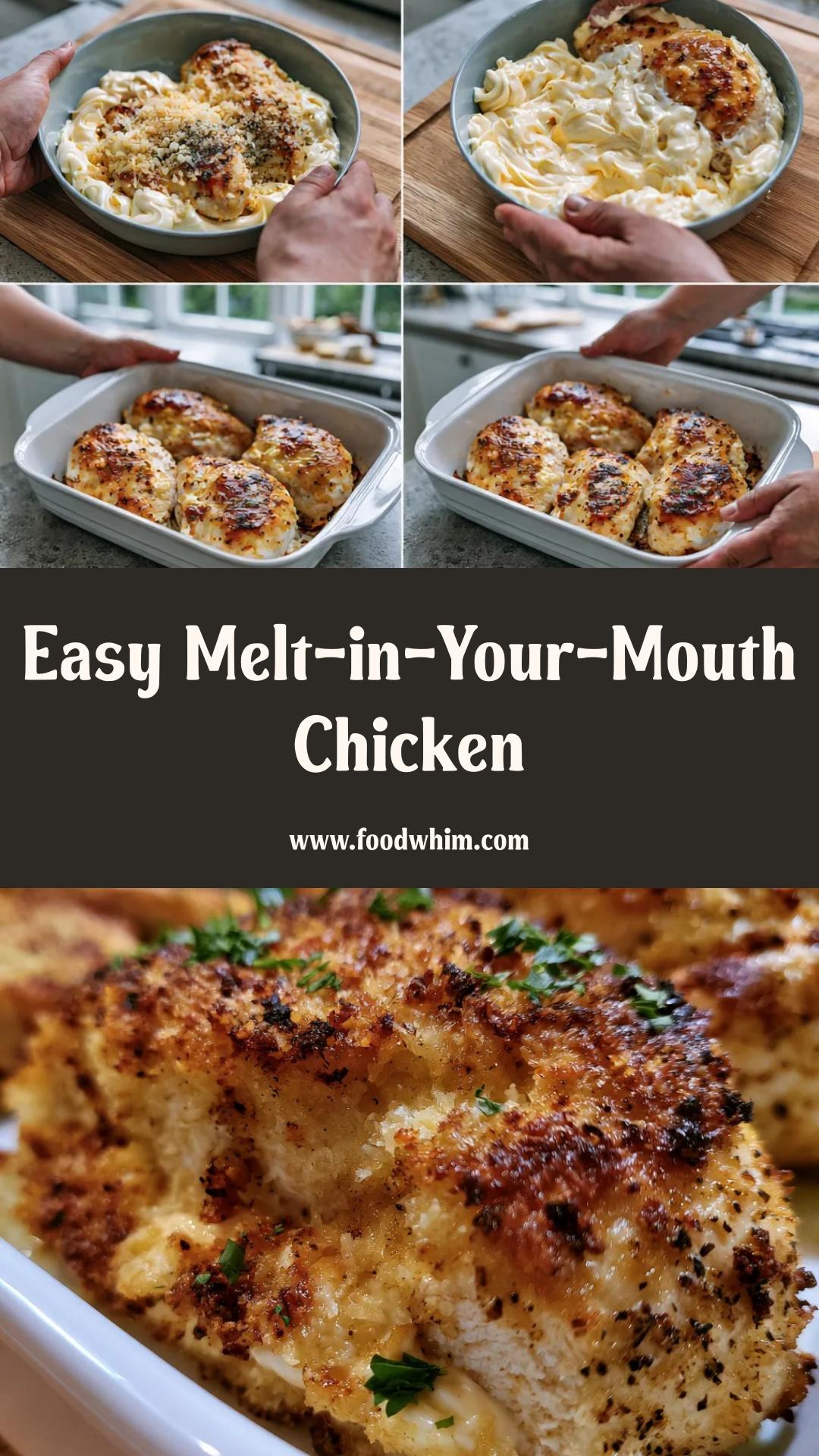 Melt-in-Your-Mouth Baked Chicken Breast: Juicy and Creamy in 30 Minutes — pin 3