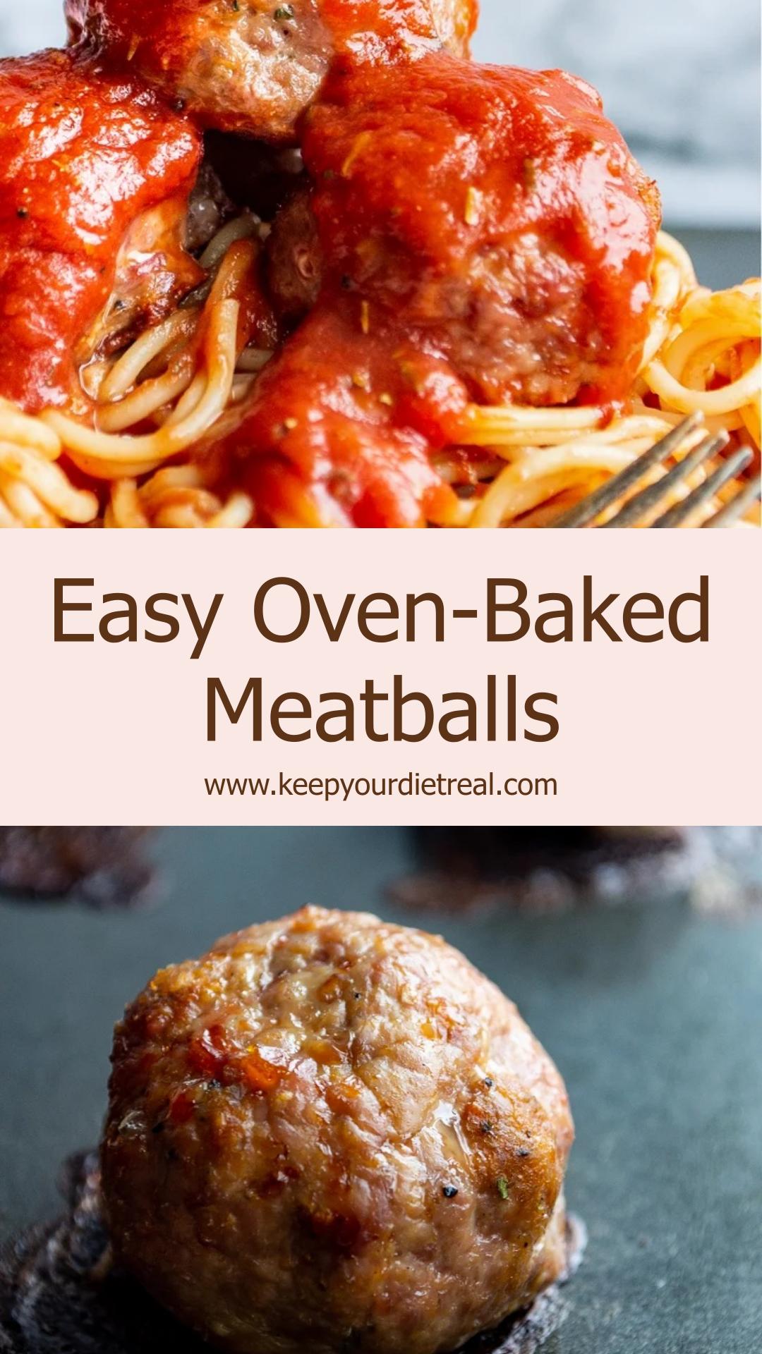 Oven-Baked Meatballs With Savory Herbs and Tender Centers — pin 2