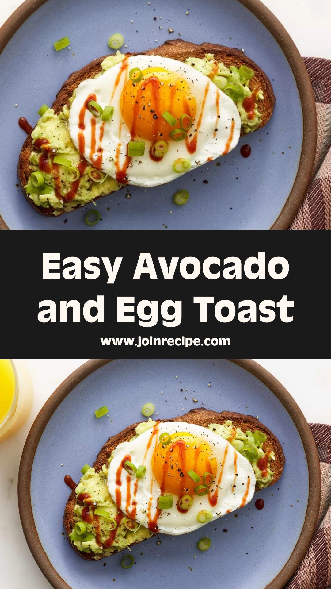 Avocado and Egg Toast — pin 2