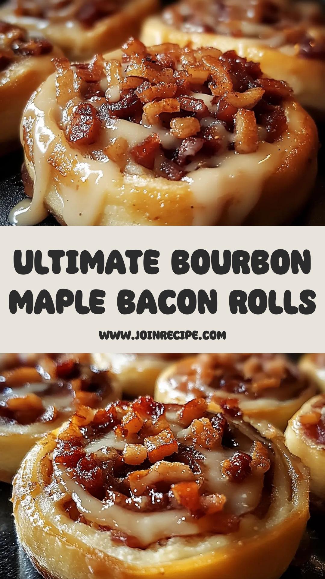 Bourbon Maple Bacon Cinnamon Rolls: A Savory-Sweet Brunch Delight — pin 2