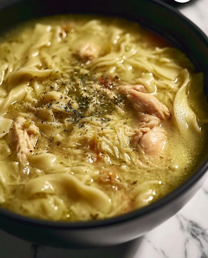 Homemade Chicken Noodle Soup: A Comforting Bowl of Fresh Ingredients