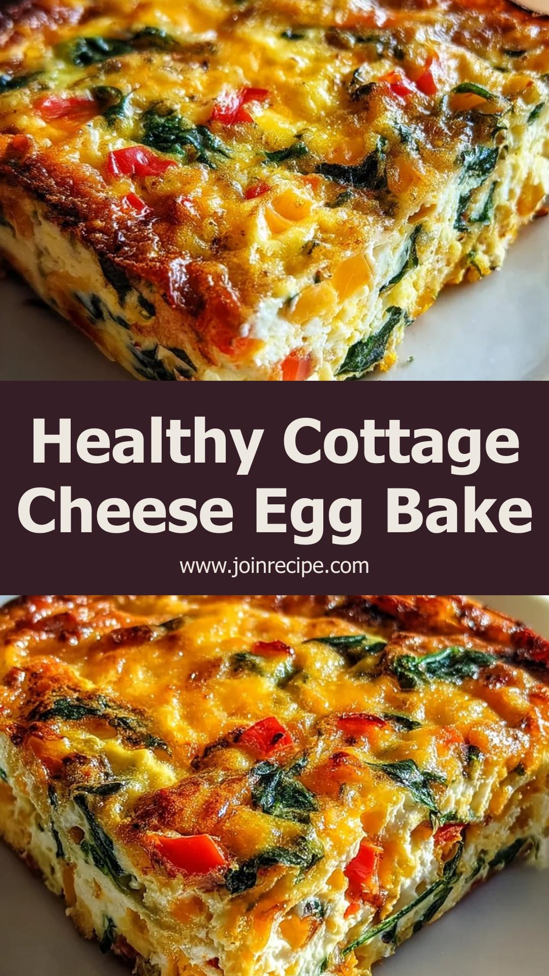 Cottage Cheese Egg Bake: A High-Protein Breakfast Delight — pin 2