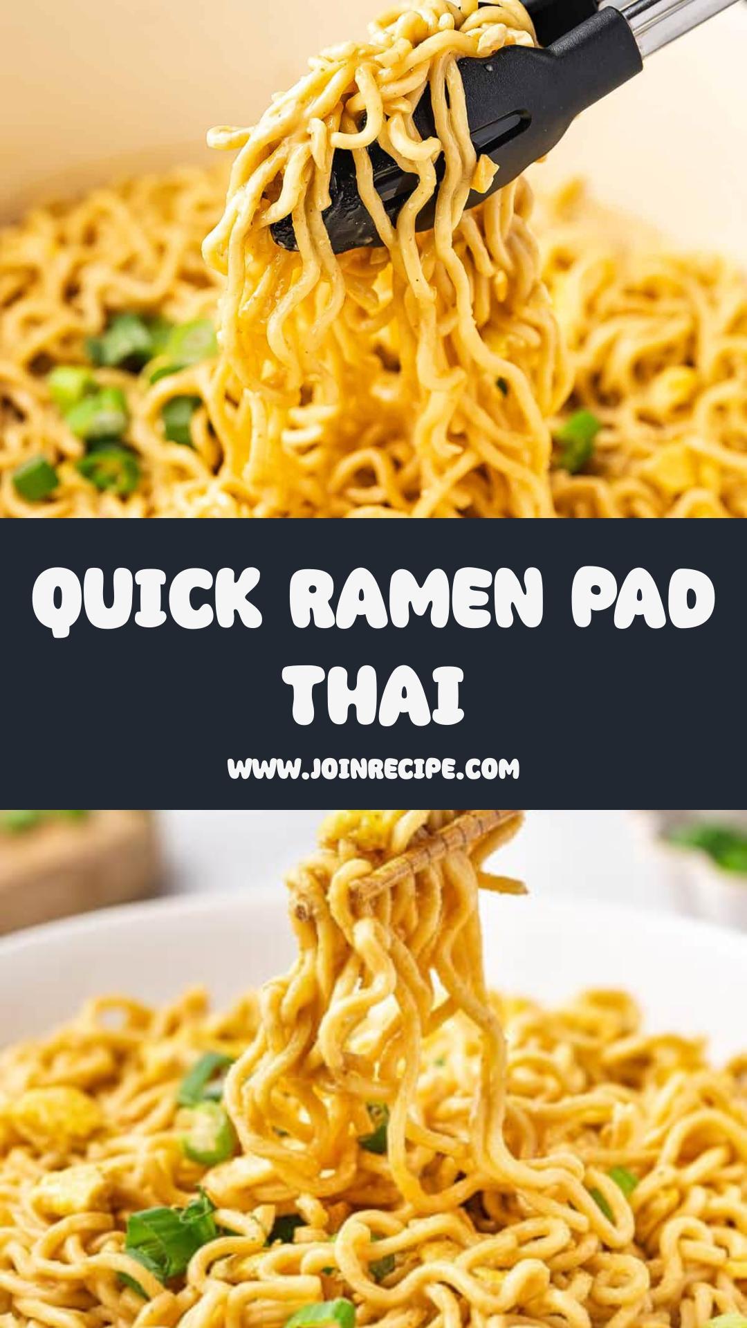 Ramen Pad Thai: Quick and Flavorful Weeknight Dinner — pin 3