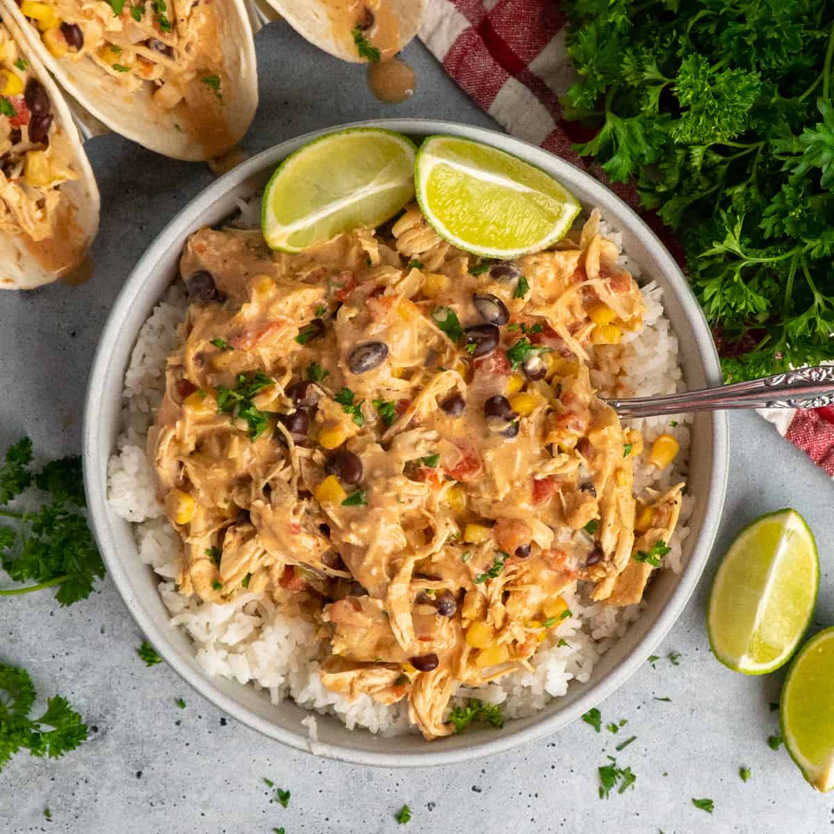 Crock Pot Fiesta Chicken with Creamy Ranch and Zesty Green Chilies