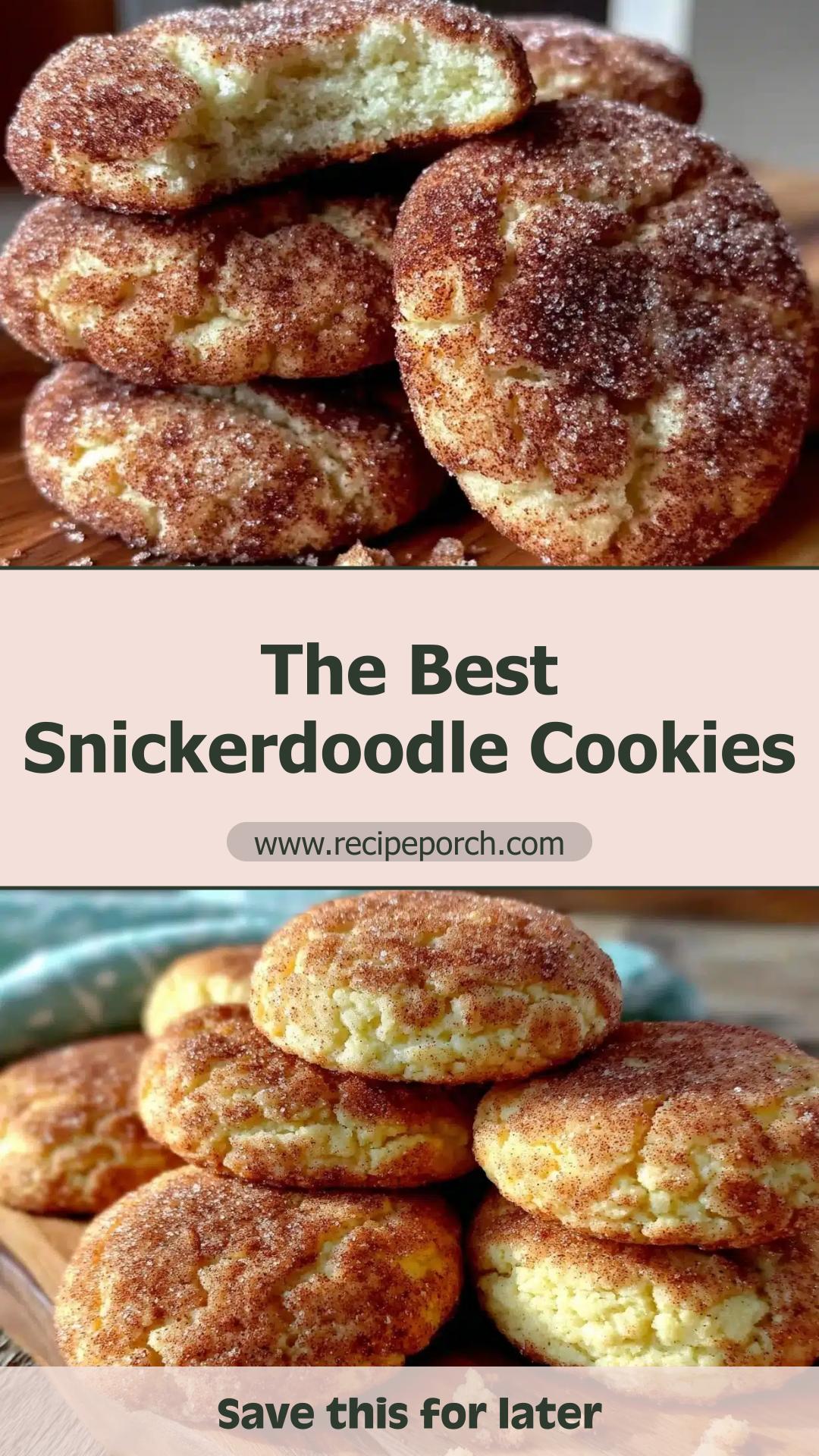 Soft-Baked Snickerdoodle Cookies With Tangy Cream of Tartar — pin 1