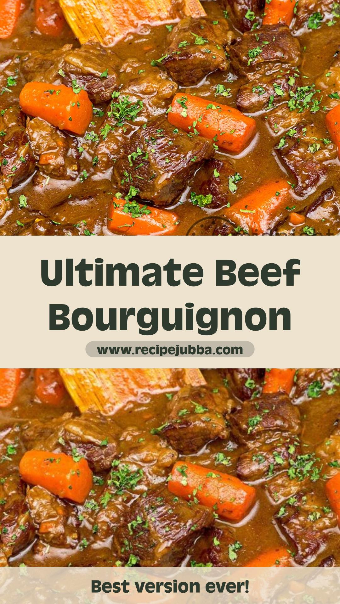 Anthony Bourdain’s Beef Bourguignon with Rich Onion-Thickened Sauce — pin 2