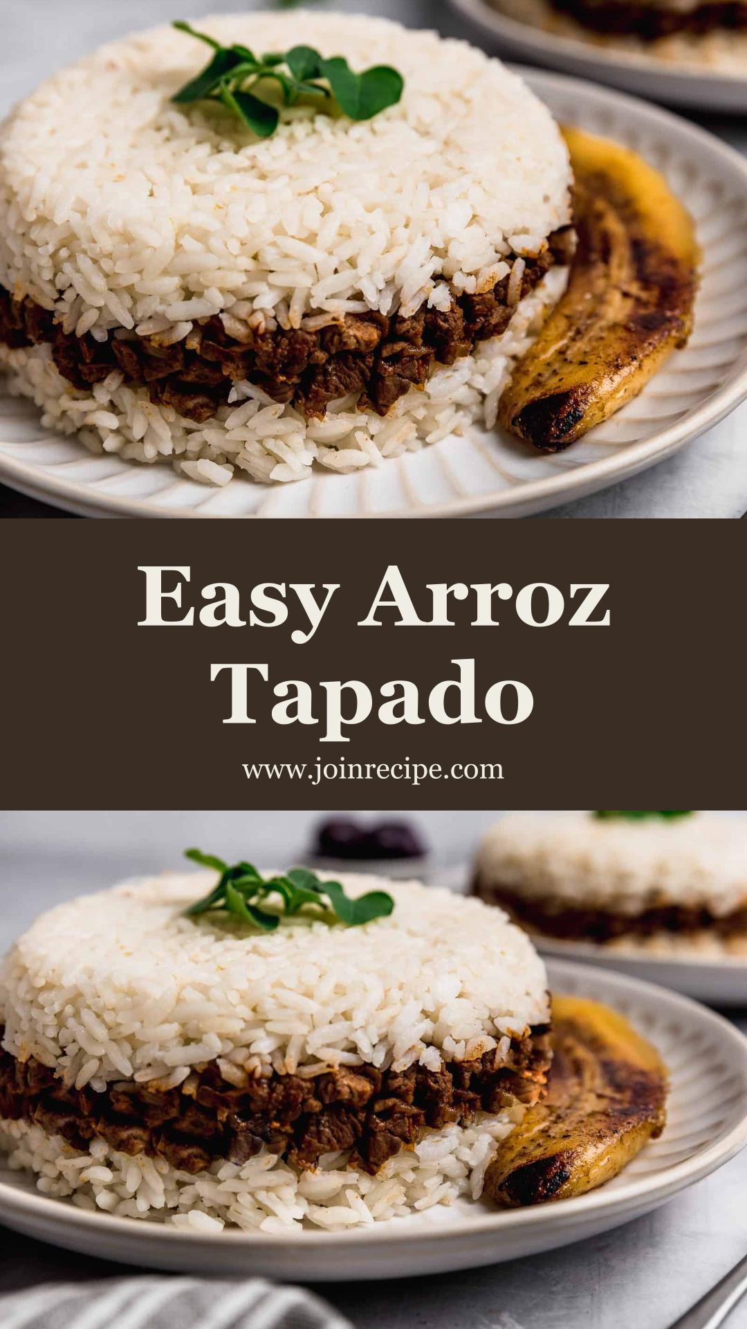 Arroz Tapado: Peruvian Beef and Rice Dish — pin 6