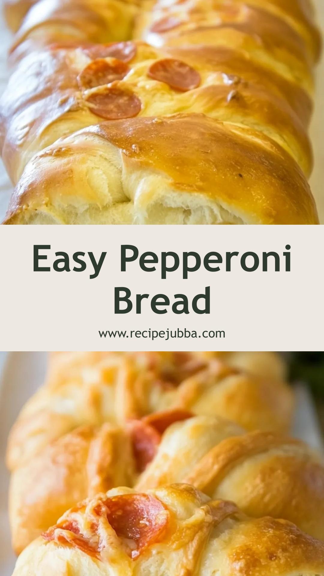 Pepperoni Bread: A Make-Ahead Snack with Chewy Crust and Melty Cheese — pin 2