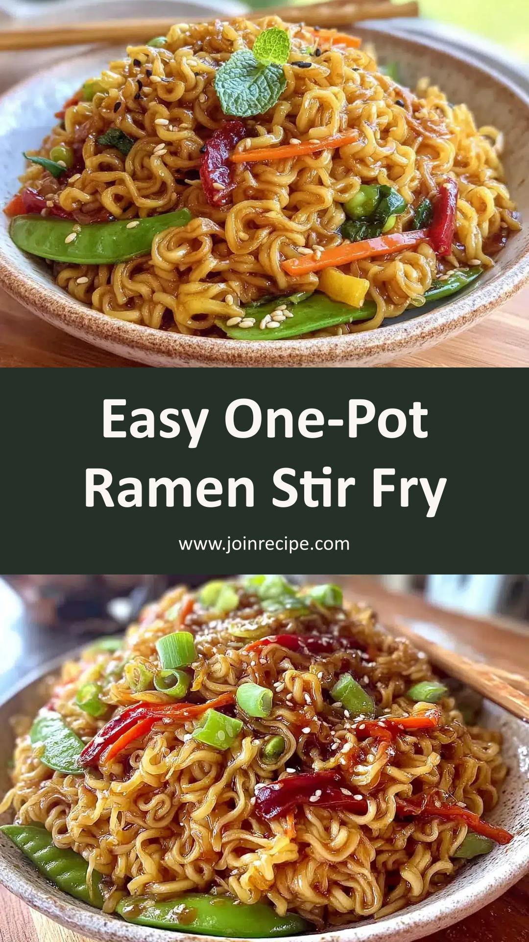Easy One-Pot Ramen Stir Fry: Quick, Satisfying Comfort Food — pin 2