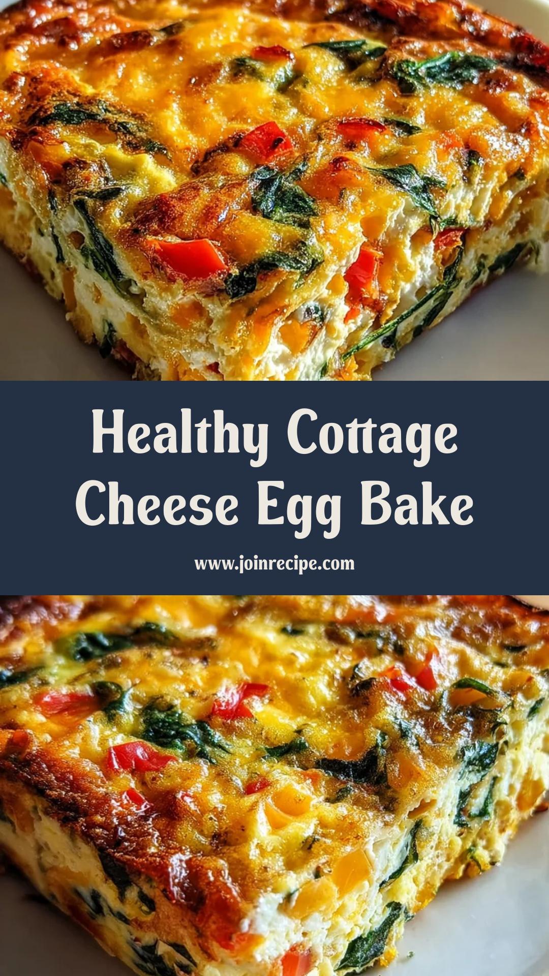 Cottage Cheese Egg Bake: A High-Protein Breakfast Delight — pin 3