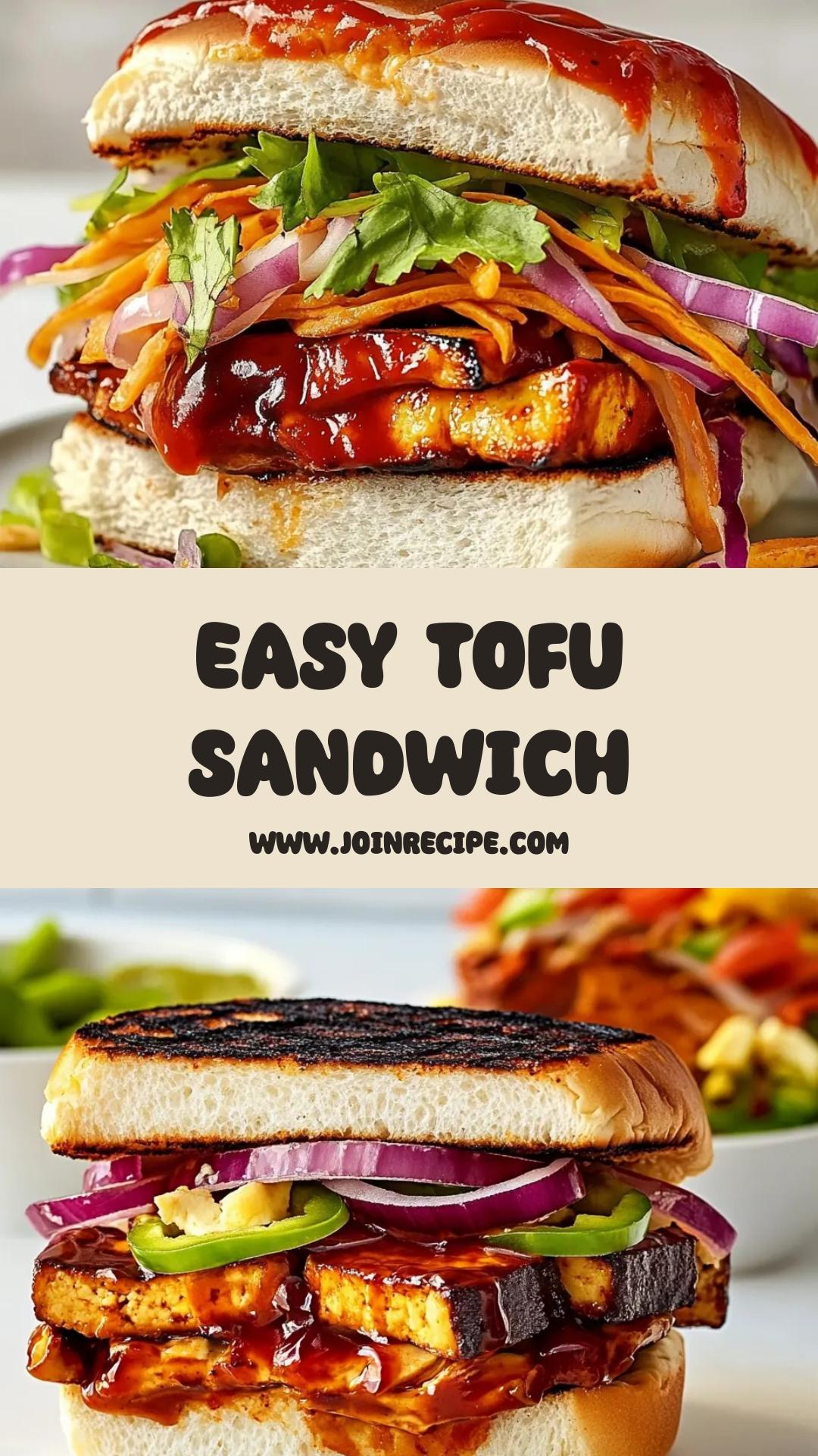 Tofu Sandwich: Quick, Flavor-Packed Comfort Food — pin 3
