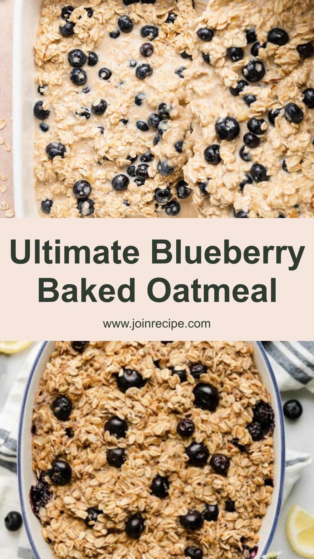Blueberry Baked Oatmeal — pin 2