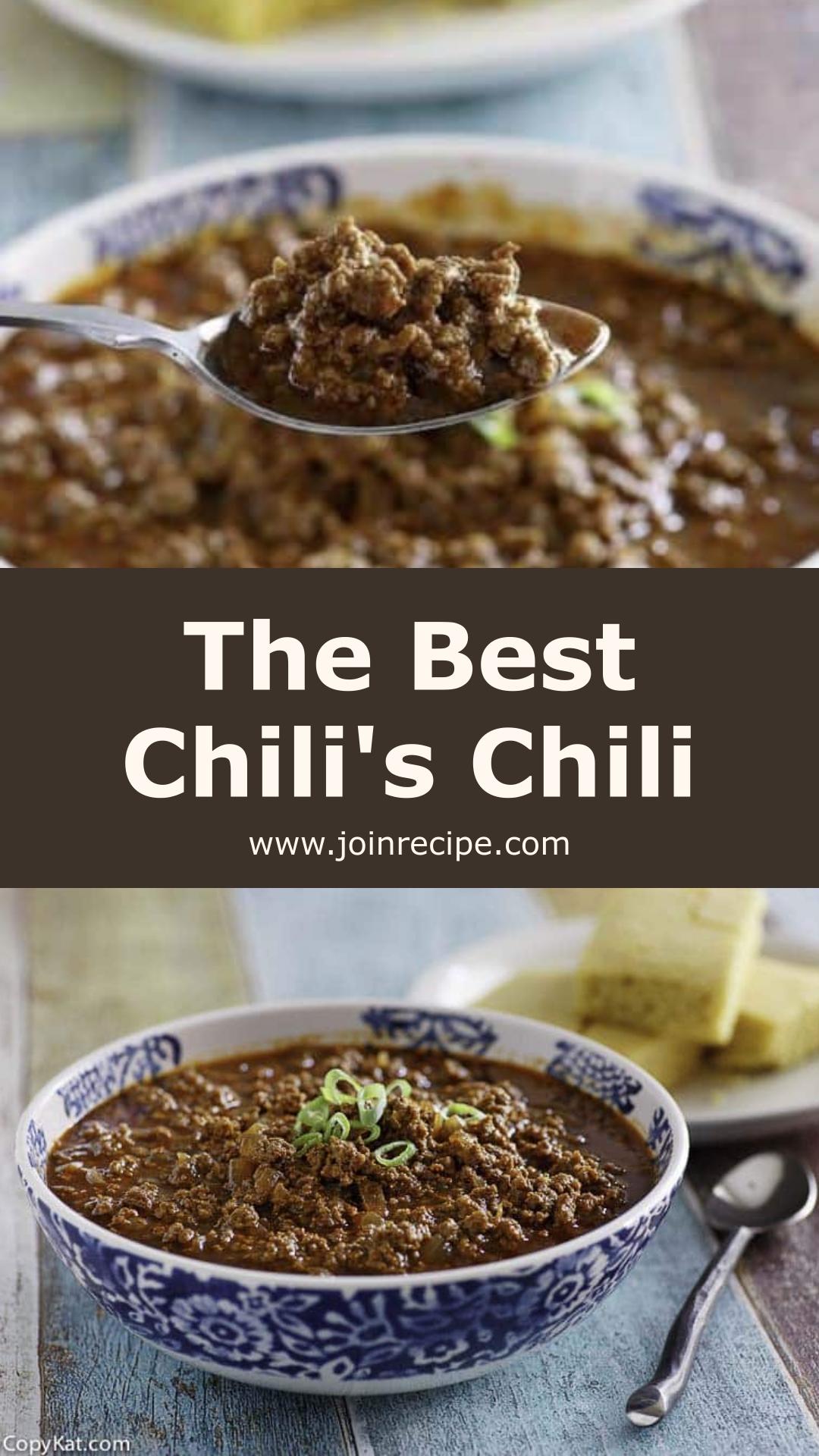 Chili's Original Chili Recipe: Authentic Texas-Style Flavor Without Beans — pin 1