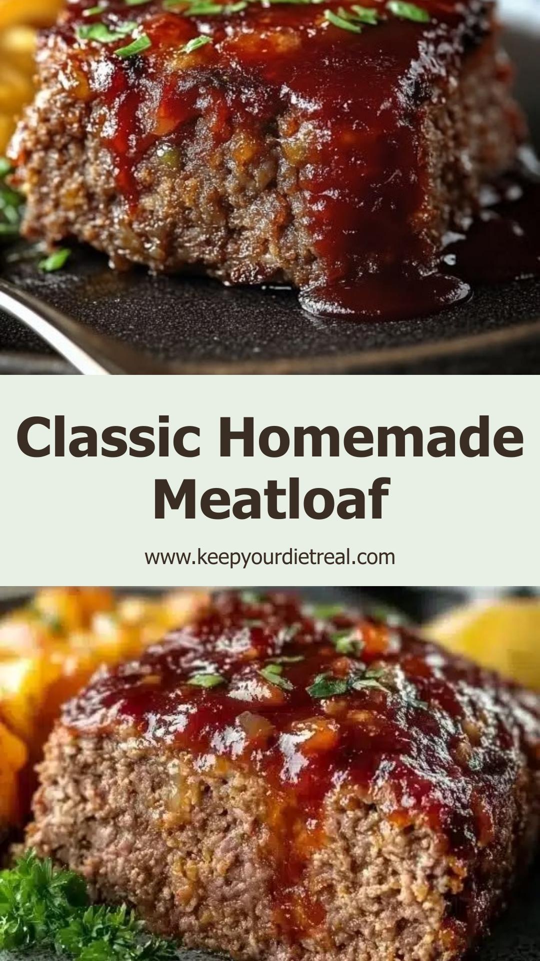 Classic Homemade Old Fashioned Meatloaf: A Comforting Family Favorite — pin 2