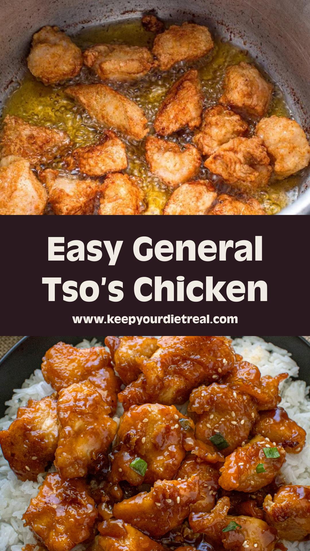 General Tso’s Chicken with Glossy Sweet Soy-Vinegar Sauce — pin 3