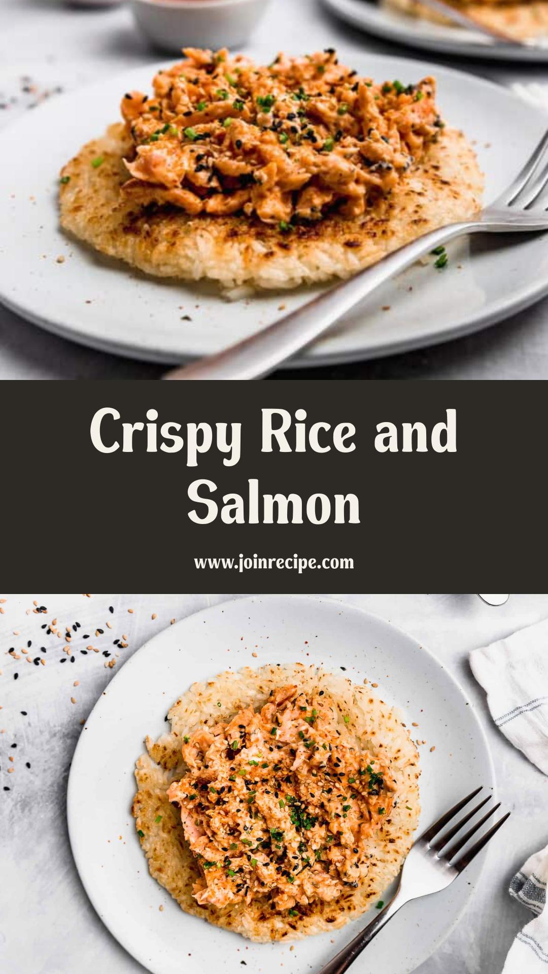 Crispy Rice with Salmon — pin 1