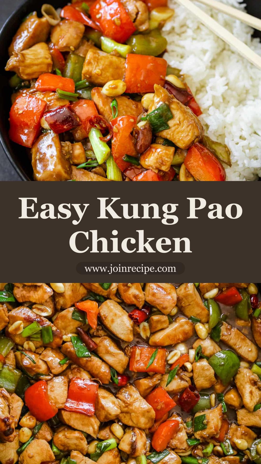 Kung Pao Chicken with Sweet-Sour Sauce and Roasted Peanuts — pin 2