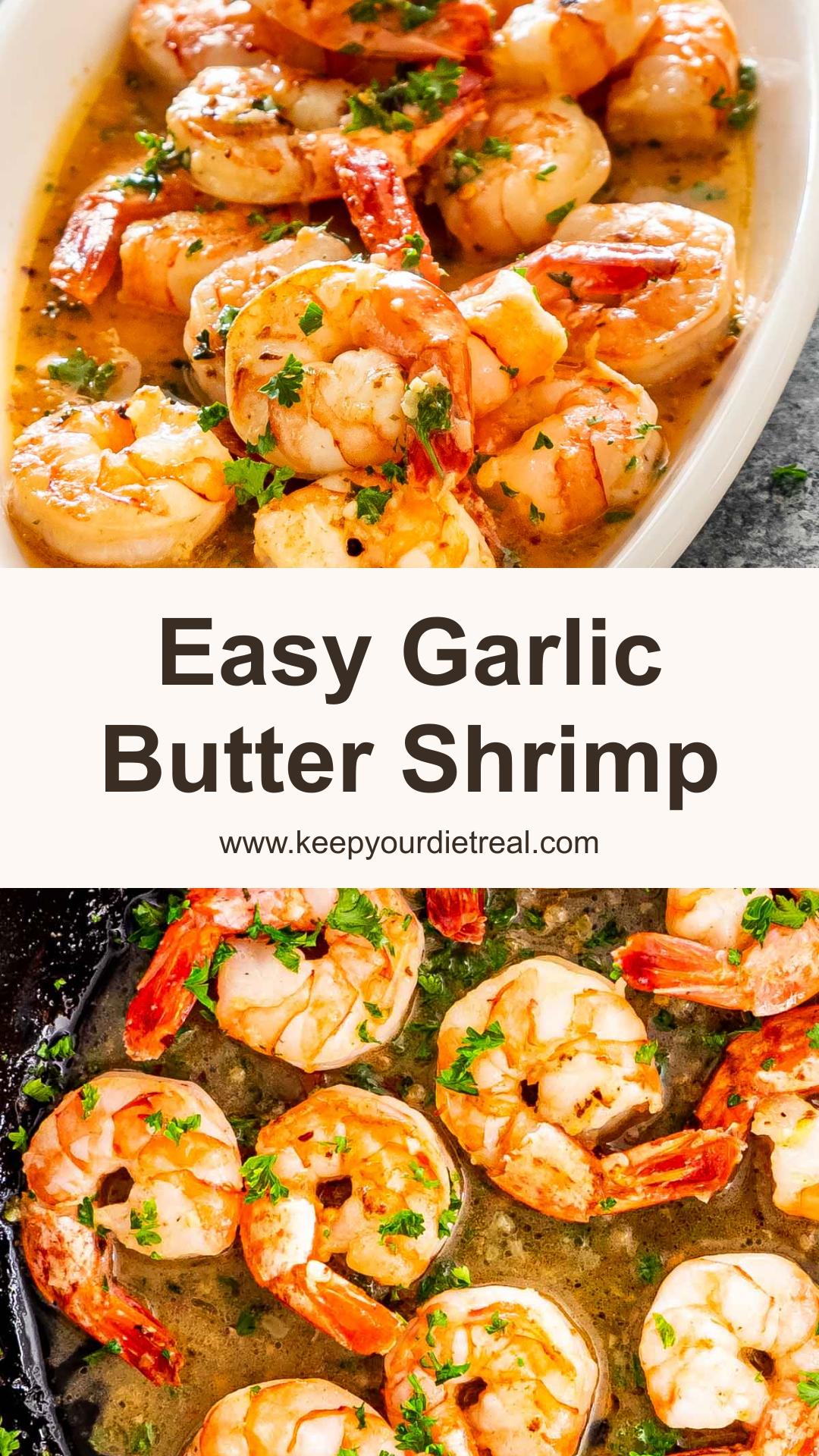 Garlic Butter Shrimp with Lemon, Parsley, and Red Pepper Flakes — pin 3