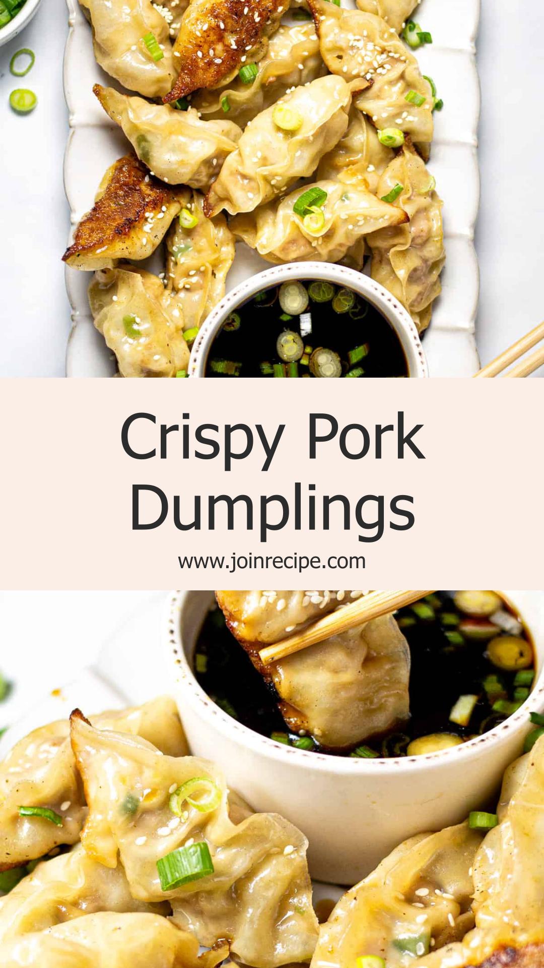 Pork Dumplings with Crisp Golden Bases and Tender Pork Filling — pin 2