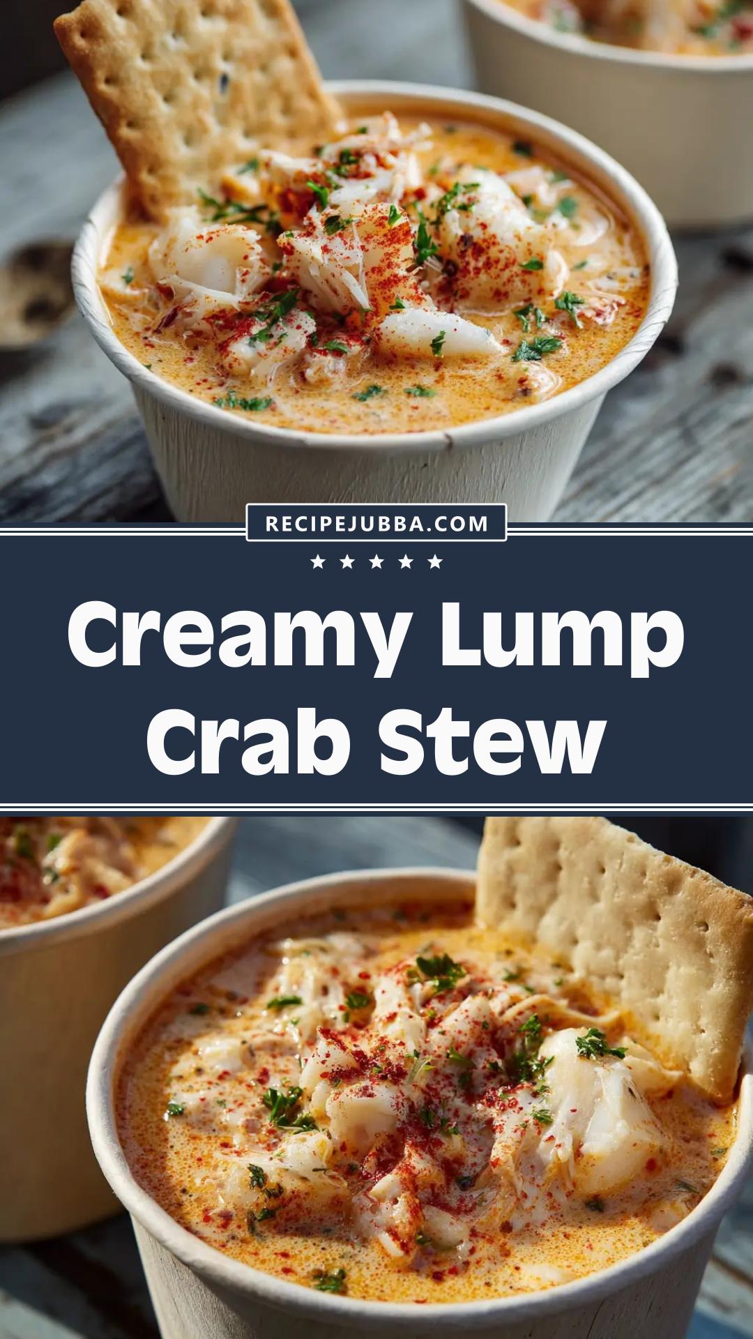 Crab Stew with Lump Crab and Sherry Cream Broth — pin 2