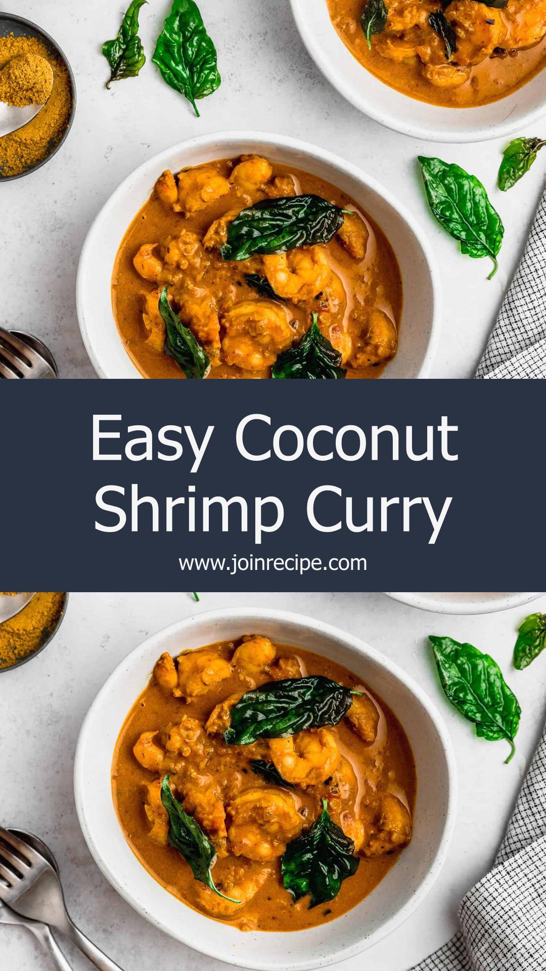 Coconut Shrimp Curry — pin 1
