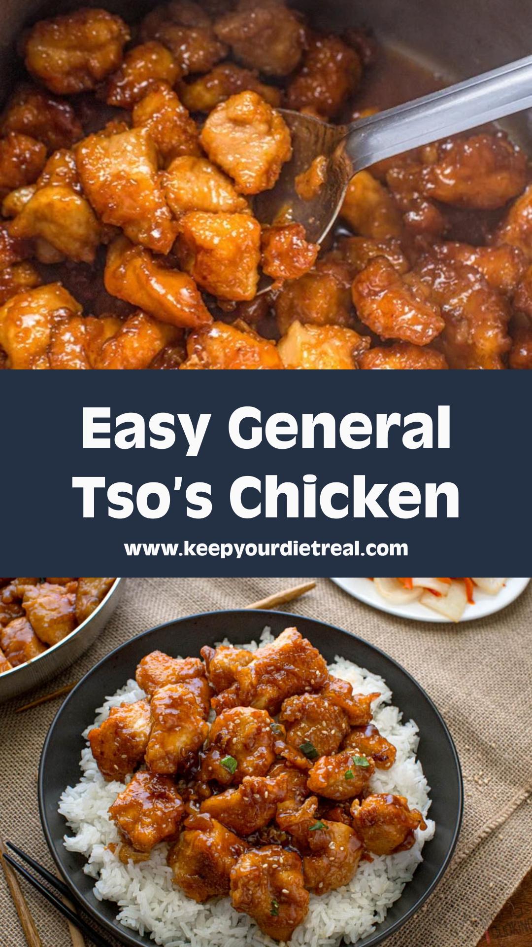 General Tso’s Chicken with Glossy Sweet Soy-Vinegar Sauce — pin 4