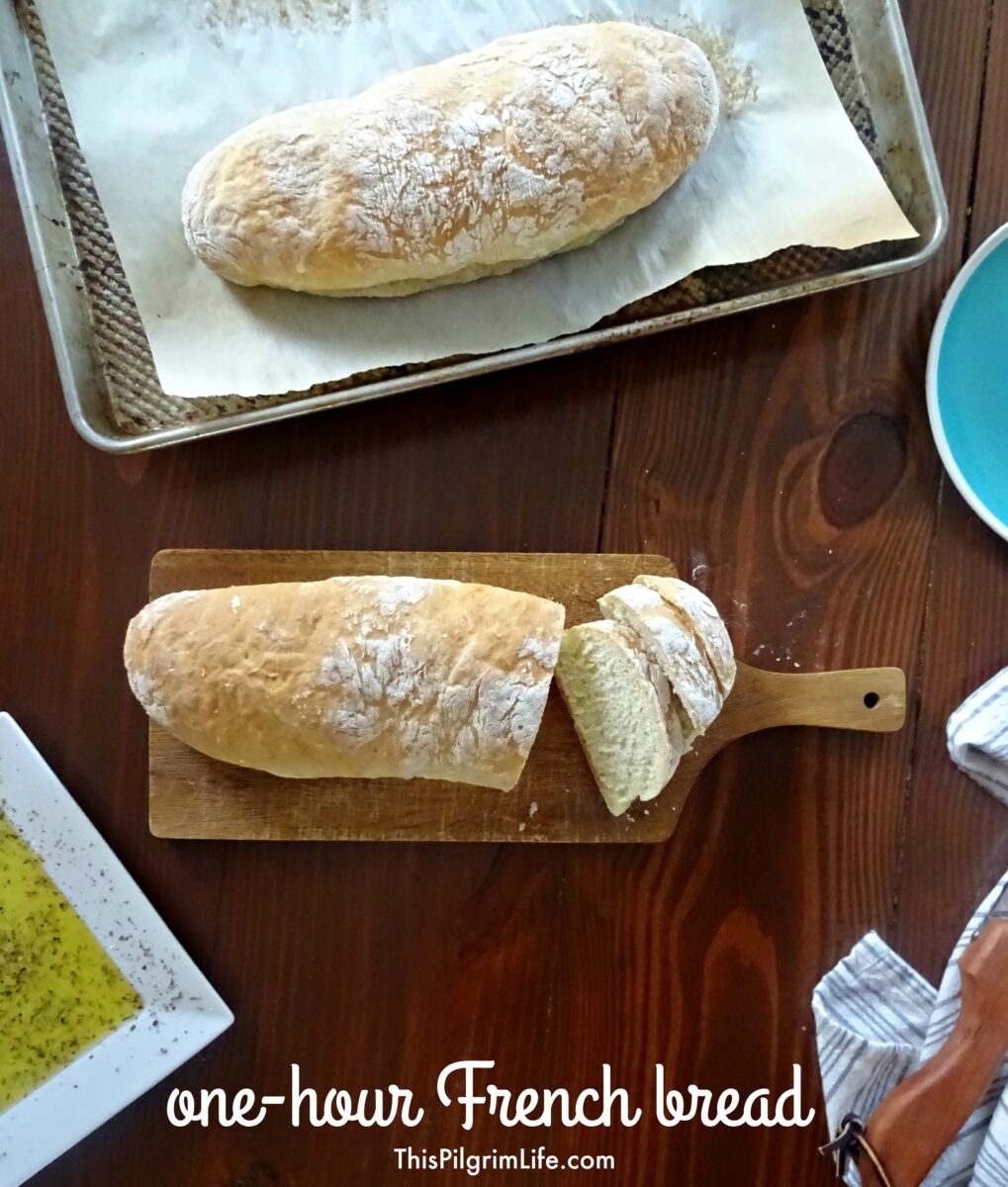 One-Hour French Bread With a Crusty Golden Finish