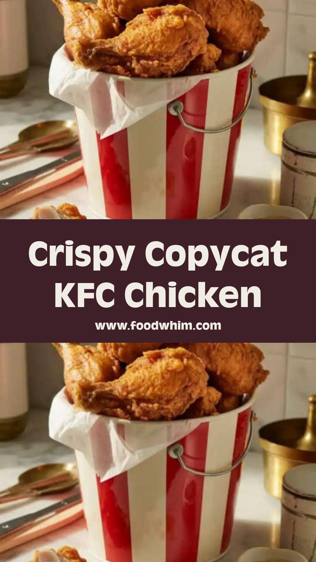Copycat KFC Chicken With Golden Crunchy Herb-Spice Crust — pin 3