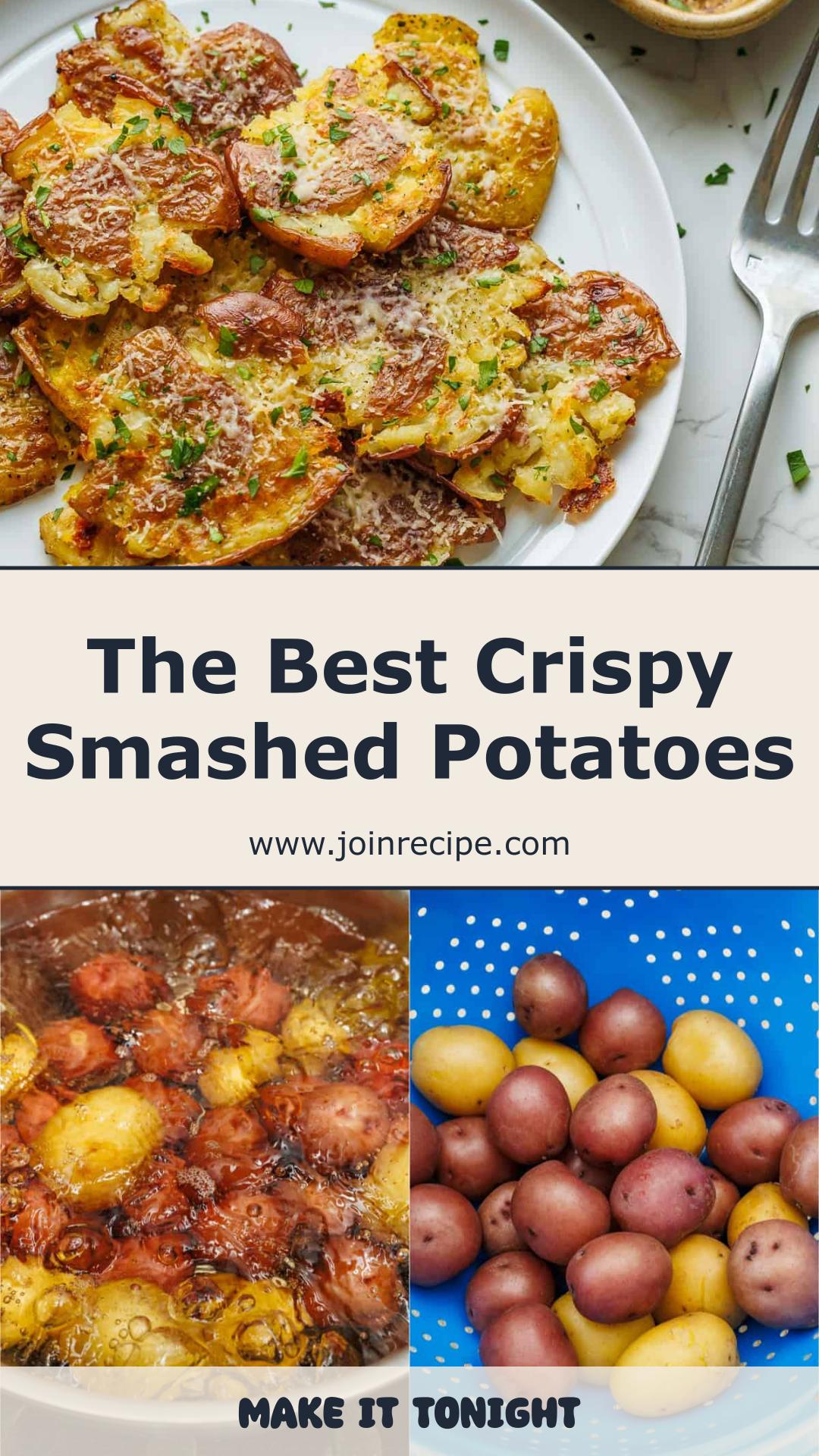 Crispy Smashed Potatoes with Golden Parmesan Crust — pin 3